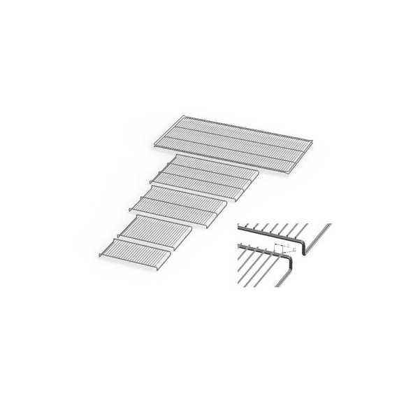 Grille acier inoxydable électropolie - Pour modèles 30 - Memmert
