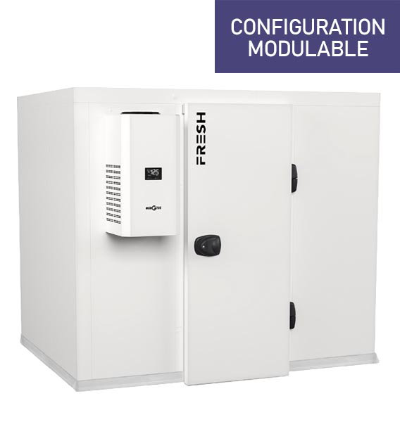 Chambre froide positive - 3.7 m³ / 80 mm - Fresh 02 - Mercatus