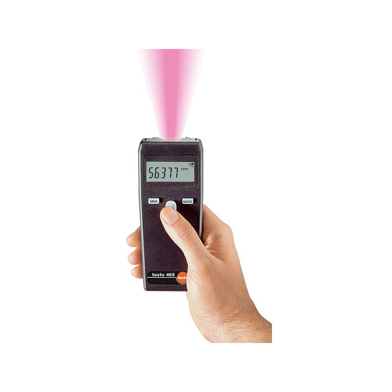 Tachymètre Numérique RPM Et M/min - Mesure Par Contact Et Optique, écran LCD