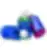 30095312 - 3 x 2 Flacons Arc-en-ciel I (pH 4,01/7,00/9,21) - Solutions tampons - Mettler toledo