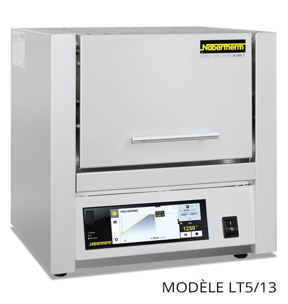 Four à moufle professionnel LT 3/12 - Nabertherm - Programmateur B510