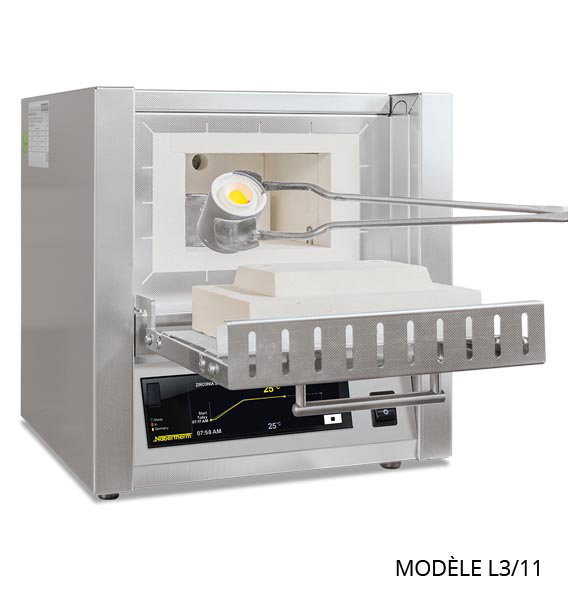 Four à moufle professionnel L 5/11 - Nabertherm - Programmateur B510