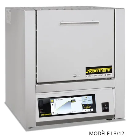 Four à moufle professionnel L 15/11 - Nabertherm - Programmateur C550