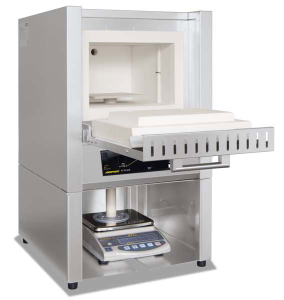 Système de four moufle avec balance L 9/12/SW - Nabertherm - Programmateur C550