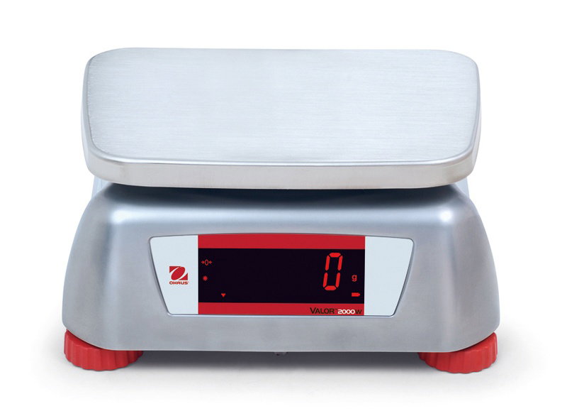 Balance inox agroalimentaire étanche Valor 2000 - 1,5 kg - OHAUS