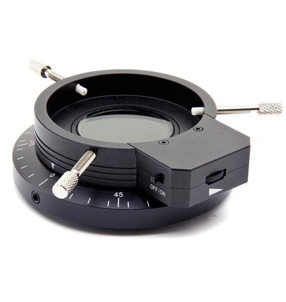 Eclairage LED + filtre polarisant rotatif CL-18 - Optika