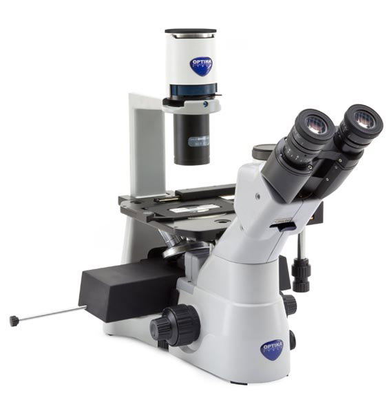 Microscope trinoculaire inversé à fluorescence IM-3LD4 - Optika