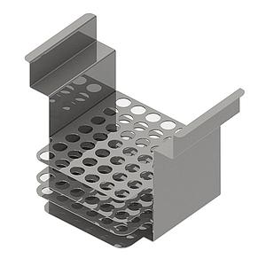 Portoir inox pour 10 tubes Falcon 50 ml - max 150 °C - Julabo