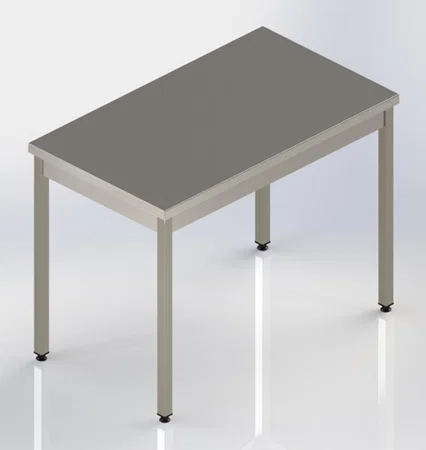 Table fixe 15/10e - Inox AISI 304 - L 900 x P 600 x H 900 mm