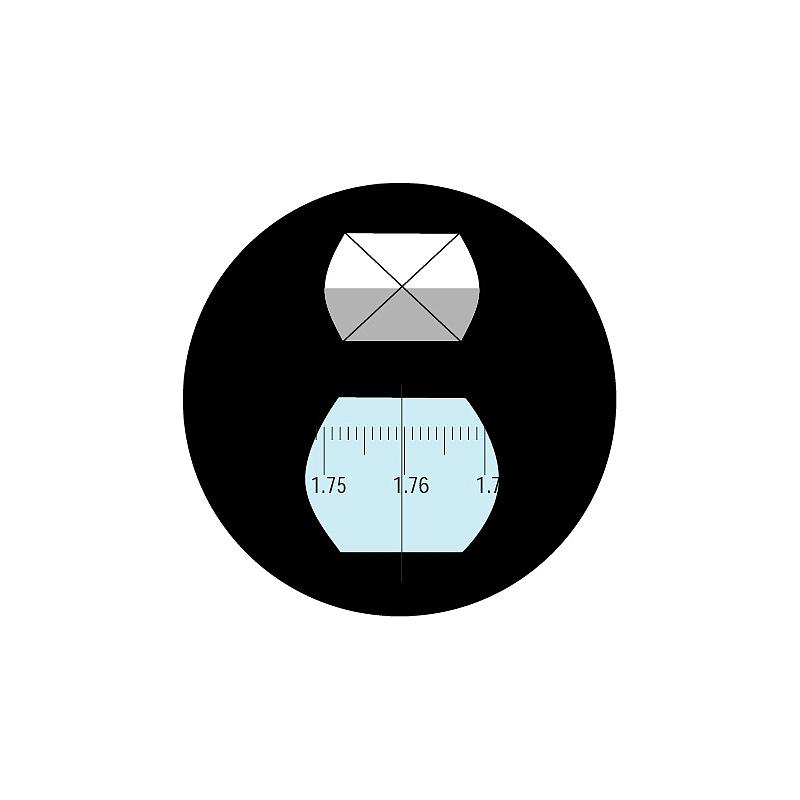 Réfractomètre d'Abbe NAR1T LIQUID pour mesure d'échantillons liquides
