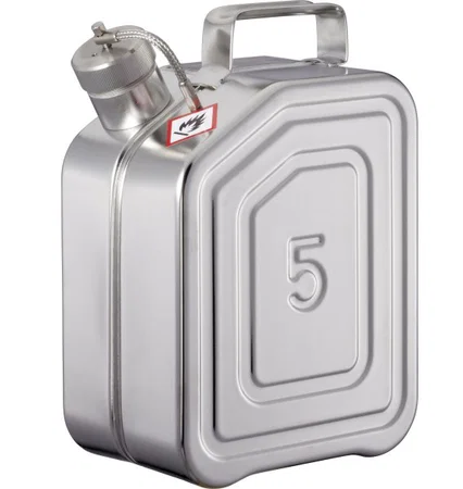Jerrican de sécurité 05KT - 5L - Bouchon fileté 1 ½" - Rötzmeier