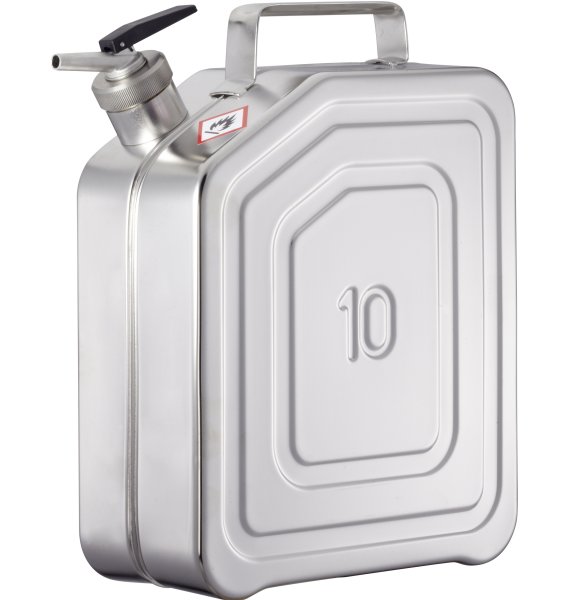Jerrican de sécurité 10KD - 10L - Bec doseur - Rötzmeier
