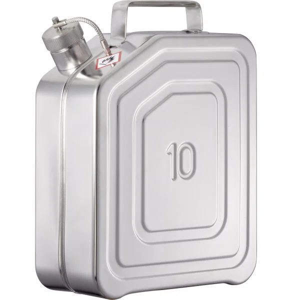 Jerrican de sécurité 10KK - 10L - Bouchon fileté 1 ½" - Rötzmeier