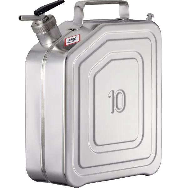 Jerrican de sécurité 10KZ - 10L - Bec doseur 1 ½" - Rötzmeier