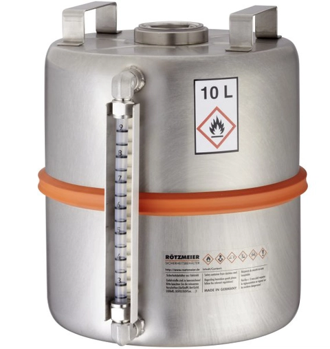 Bidon collecteur 10SI - 10L - Connexion 2" - Rötzmeier