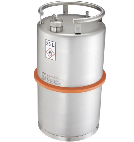 Fût de sécurité 25TZ - 25L - Bouchon fileté 1 ½" - Rötzmeier