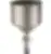 Entonnoir de sécurité droit TR1V - inox - sans filetage - Rötzmeier