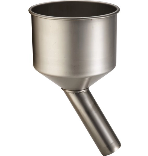 Entonnoir de sécurité incliné TR2 - inox - sans filetage - Rötzmeier
