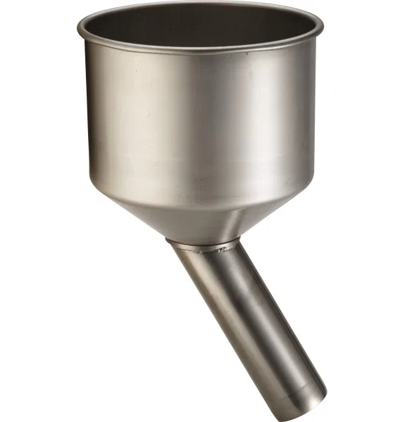 Entonnoir de sécurité incliné TR2 - inox - sans filetage - Rötzmeier