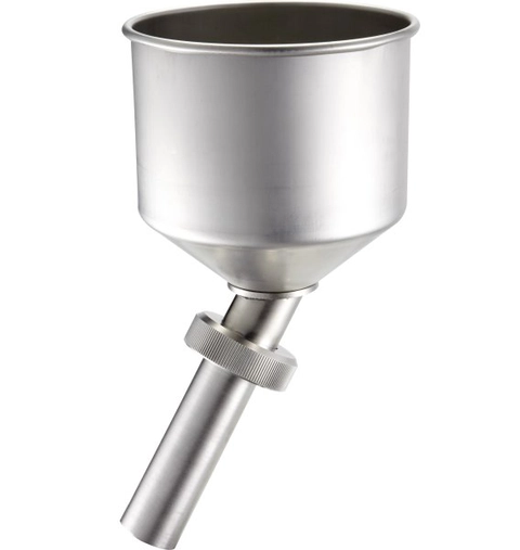 Entonnoir de sécurité incliné TR2V - inox - sans filetage - Rötzmeier
