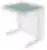 Paillasse murale verre émaillé - L900 x p660 x H900 mm