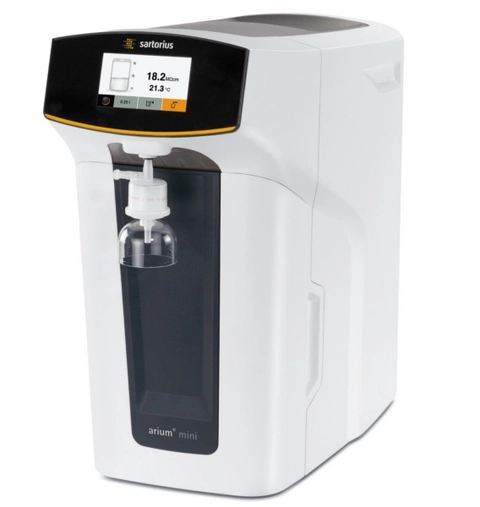 Système de purification d'eau Arium® Mini - Type 1 - Lampe UV - Sartorius