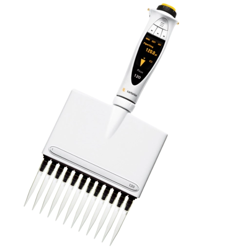 Pipette mécanique Biohit Tacta - 0.5-10 µl - 12 canaux - Sartorius
