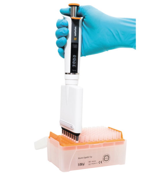 Pipette mécanique Biohit Tacta - 0.5-10 µl - 12 canaux - Sartorius
