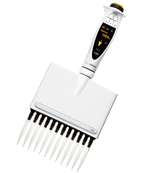 Pipette mécanique Biohit Tacta - 30-300 µl - 12 canaux - Sartorius