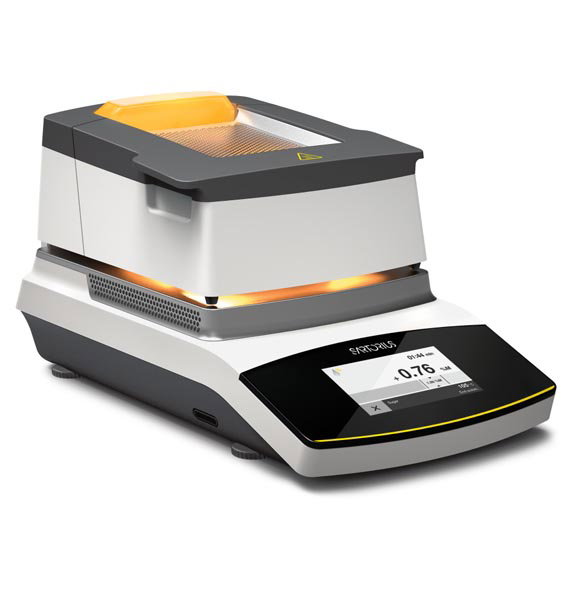 Analyseur d'humidité : dessiccateur infrarouge MA160 - Sartorius