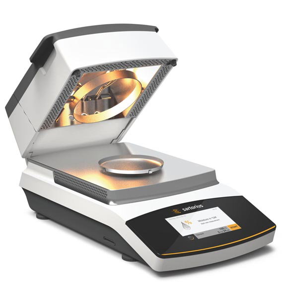 Analyseur d'humidité : dessiccateur infrarouge MA160 - Sartorius