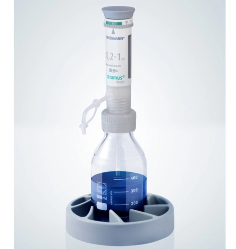 Distributeur Ceramus classic pour dosage manuel - 0.2 à 1.0 ml - Hirschmann