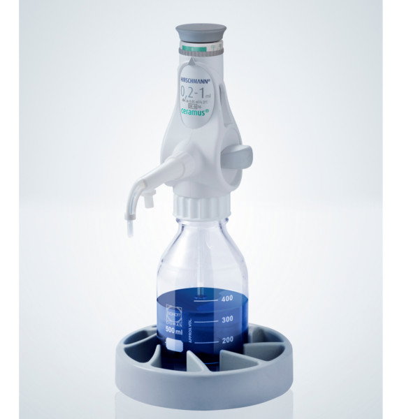 Distributeur Ceramus pour dosage manuel - 0.2 à 1.0 ml - Hirschmann