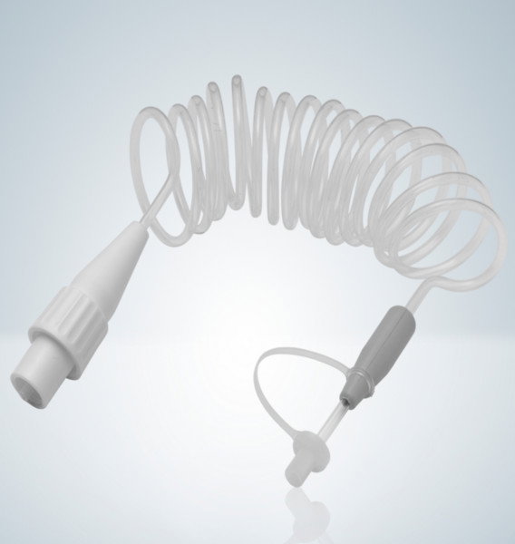 Unité de refoulement souple, en spirale, Ø int 3 mm - Hirschmann
