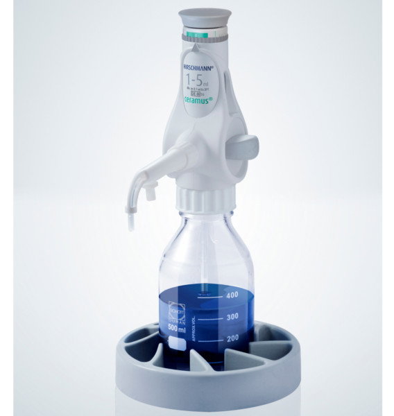 Distributeur Ceramus pour dosage manuel - 1.0 à 5.0 ml - Hirschmann