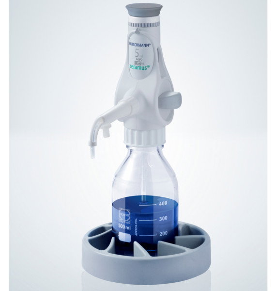 Distributeur Ceramus pour dosage manuel - 5.0 ml fixe - Hirschmann