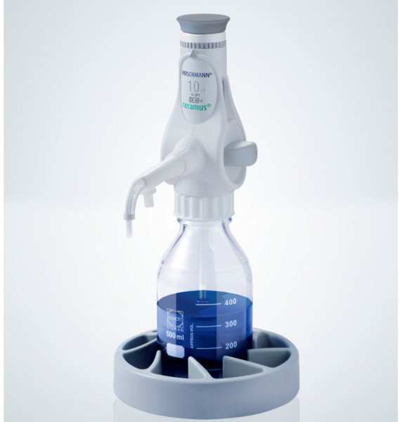 Distributeur Ceramus pour dosage manuel - 10.0 ml fixe - Hirschmann