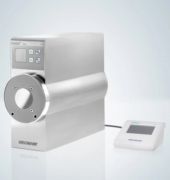 Pompe péristaltique Rotarus® Flow 100i - Hirschmann