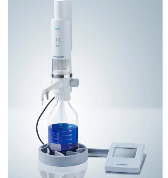 Distributeur motorisé OPUS Dispenser pour dosage - 10 ml - Hirschmann