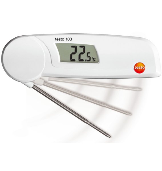 Thermomètre pour mesure à coeur repliable Testo 103 - TESTO