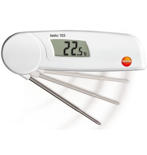 Thermomètre pour mesure à coeur repliable Testo 103 - TESTO