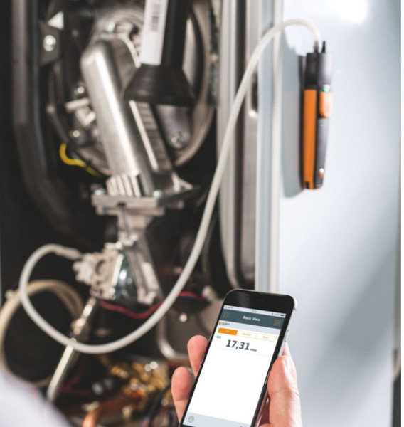 Manomètre différentiel avec commande Smartphone 510i - Testo