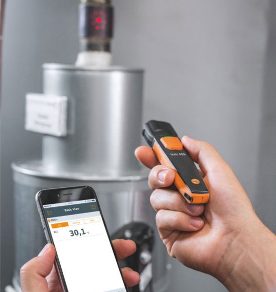 Thermomètre à infrarouges avec commande Smartphone 805i - Testo