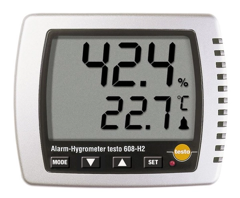 608-H2 - Afficheur hygromètrie et température - alarme - Testo