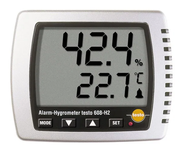 608-H2 - Afficheur hygromètrie et température - alarme - Testo