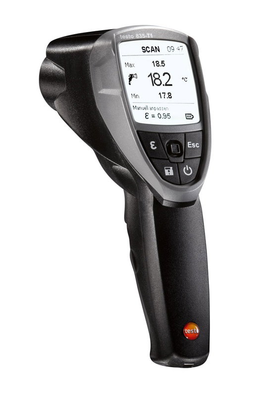 Thermomètre infrarouge à visée laser Testo 835-T1 - TESTO