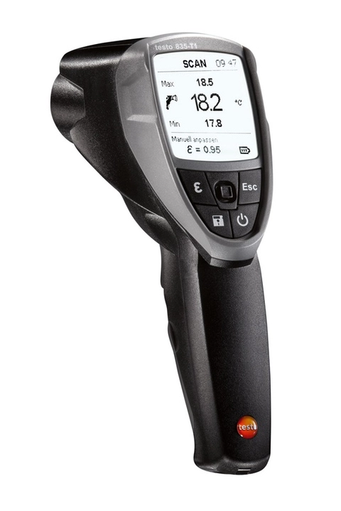 Thermomètre infrarouge à visée laser Testo 835-T1 - TESTO