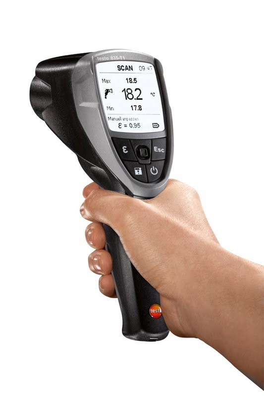 Thermomètre infrarouge à visée laser Testo 835-T1 - TESTO