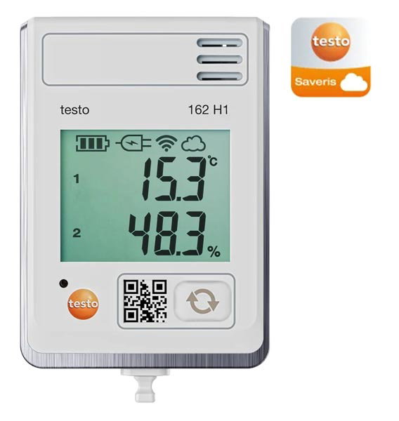 Enregistreur de données de température et humidité connecté - 162 H1 - testo