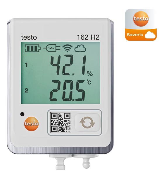 Enregistreur de données de température et humidité connecté - 162 H2 - testo